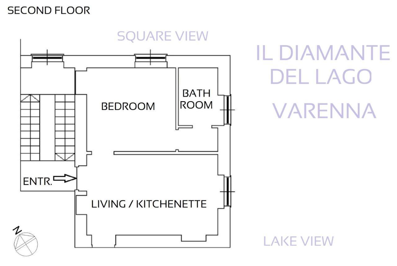 Il Diamante Del Lago Varenna Kültér fotó
